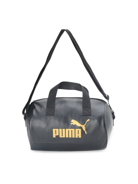 

Puma Black Printed Duffel Bag