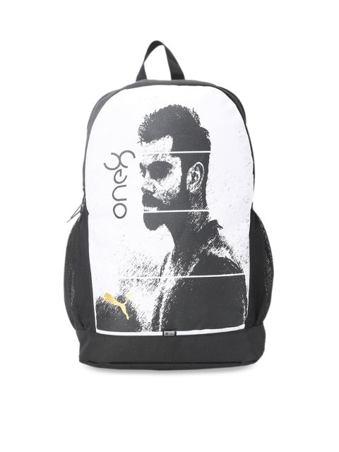 

Puma Unisex Black & Off-White Graphic Backpack