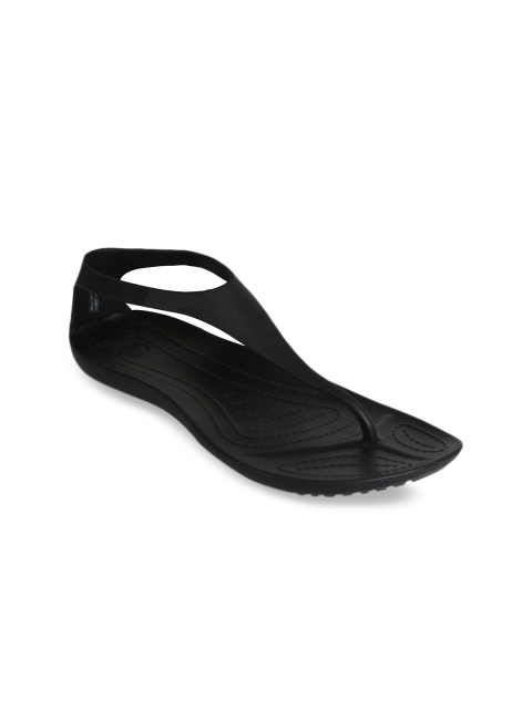 

Crocs Women Black Solid Flip-Flops