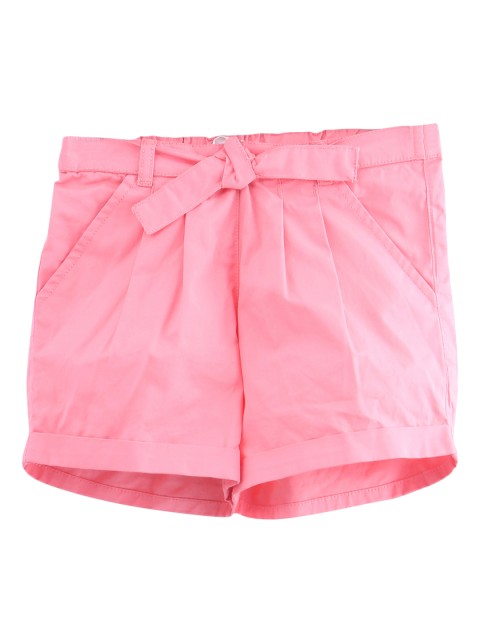 

Beebay Girls Pink Solid Regular Fit Regular Shorts