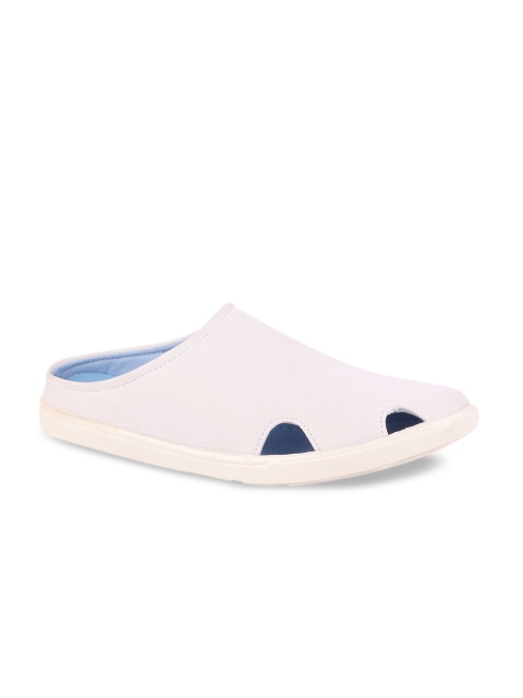 

FAUSTO Men White Slip-On Sneakers