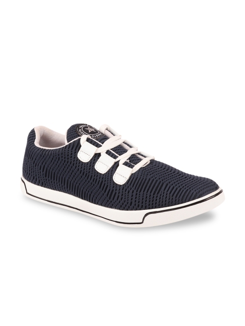

FAUSTO Men Navy Sneakers, Navy blue