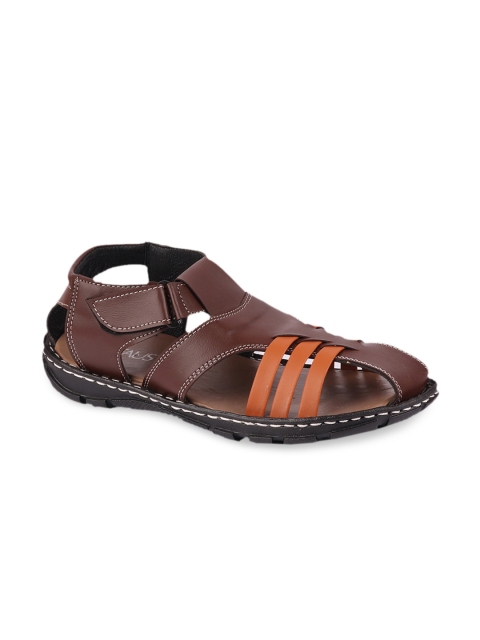 

FAUSTO Men Brown Sandals
