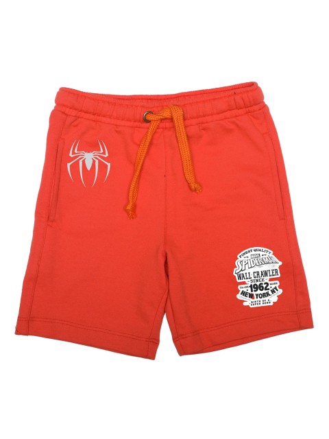 

Marvel by Wear Your Mind Boys Orange Printed Regular Fit Regular Shorts