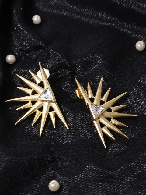 

Shoshaa Gold-Plated Spiked Drop Earrings