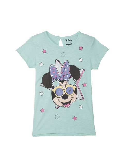 

Mickey & Friends featured Green Tshirt for Girls