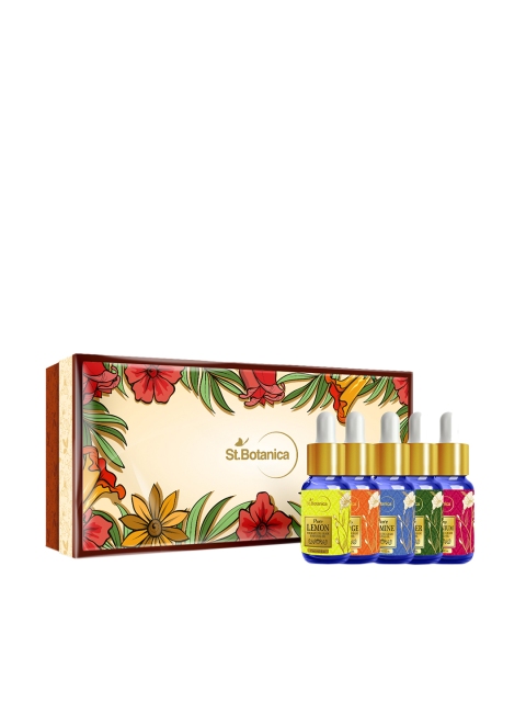 

St.Botanica Set of 5 Essential Oils 15 ml each, Nude