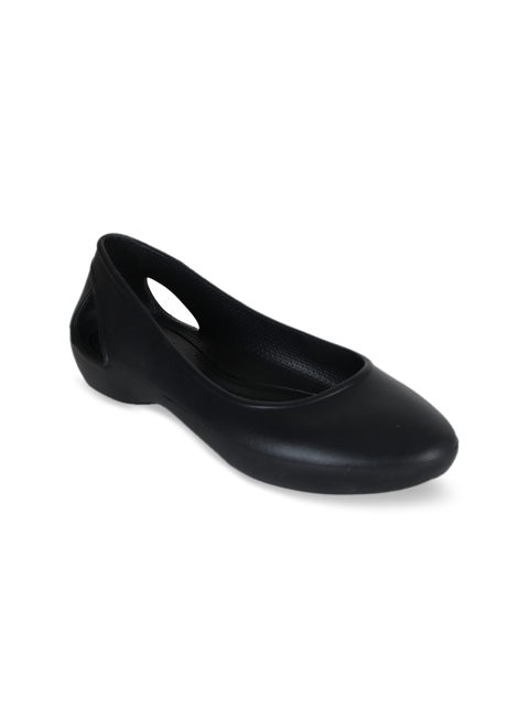 

Crocs Women Black Solid Ballerinas
