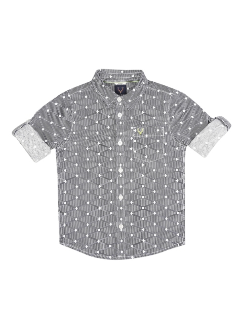 

Allen Solly Boys White Regular Fit Printed Casual Shirt