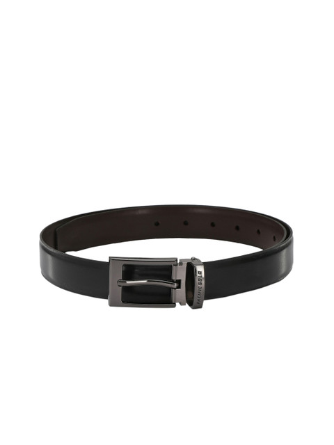 

Pacific Gold Men Black & Brown Reversible Solid Belt