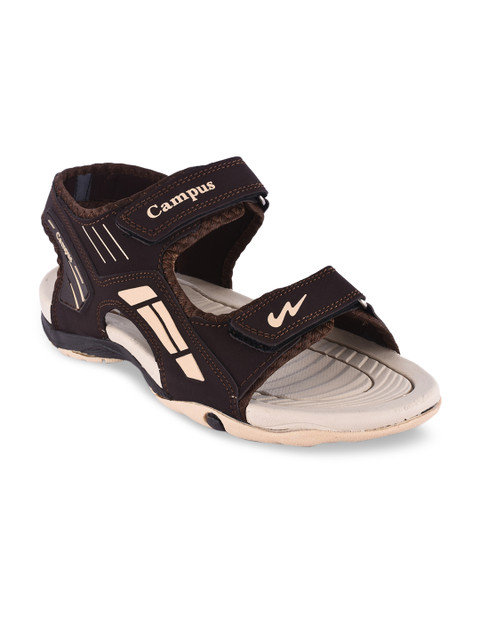 

Campus Men Brown Sports Sandals