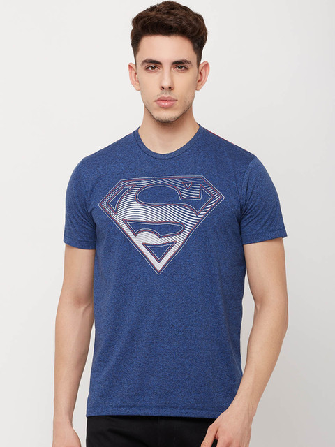 

Free Authority Superman featured Blue Tshirt for Men