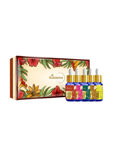 

St.Botanica Set of 5 Essential Oils 15ml each, Nude