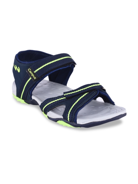 

Campus Men Navy Blue Sports Sandals