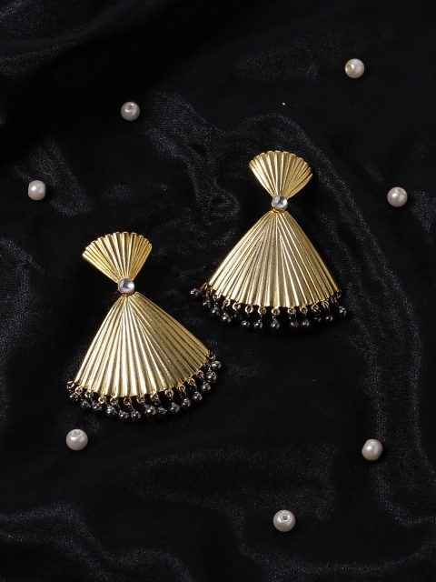 

Shoshaa Gold-Plated Triangular Drop Earrings