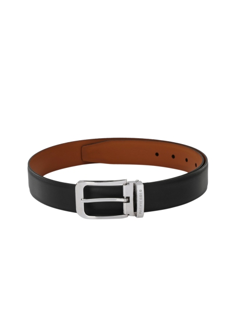 

Pacific Gold Men Black & Brown Solid Reversible Formal Belt