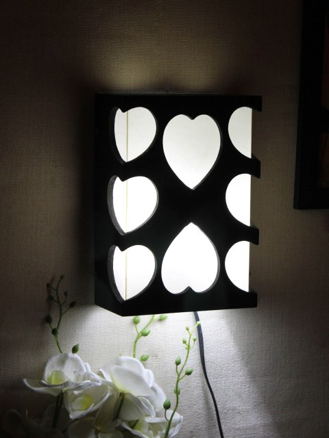 

Home Sparkle Lamp with Shade, Black