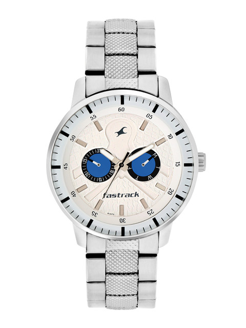 

Fastrack Men White Analogue Watch 3211SM01