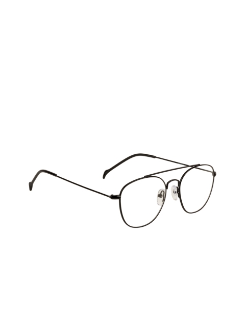 

TAG EYE Unisex Black Solid Full Rim Round Frames 8765TAG136
