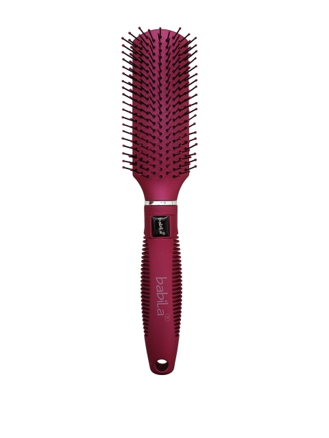 

Babila Unisex Flat Hair Brush HB-V144F, Maroon