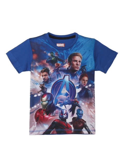 

Kids Ville Avengers featured Blue Tshirt for Boys