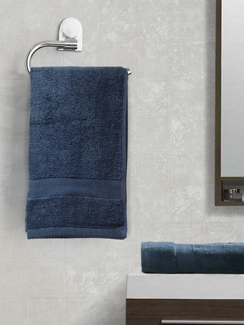 

BIANCA Set of 2 Navy Blue 500GSM Hand Towels