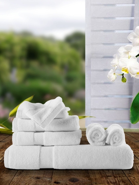 

BIANCA Set of 7 White 500GSM Towel Set
