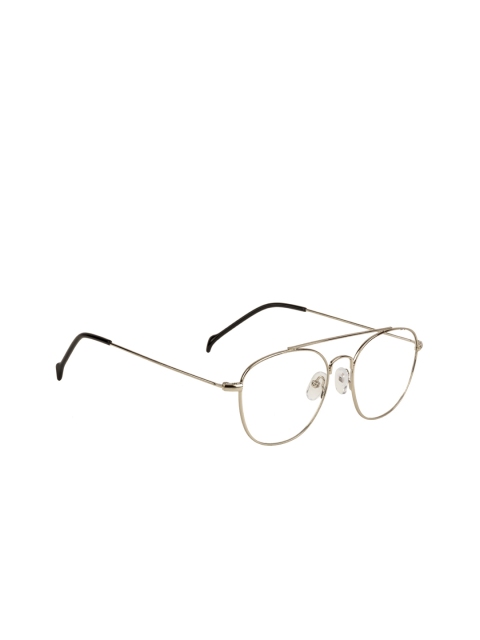 

TAG EYE Unisex Silver-Toned Solid Full Rim Round Frames 8765TAG138