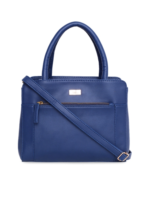 

yelloe Blue Solid Handheld Bag