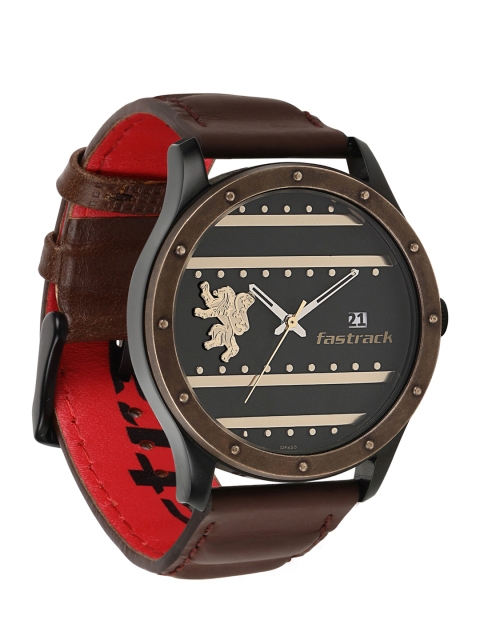 

Fastrack Men Black Analogue Watch 3214KL01