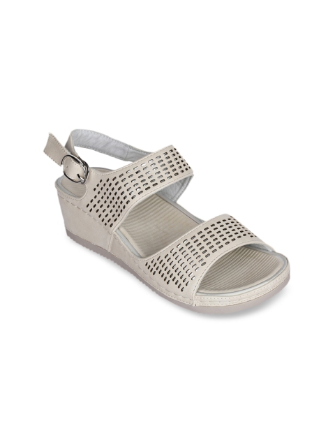 

Healers Women Beige Textured Sandals