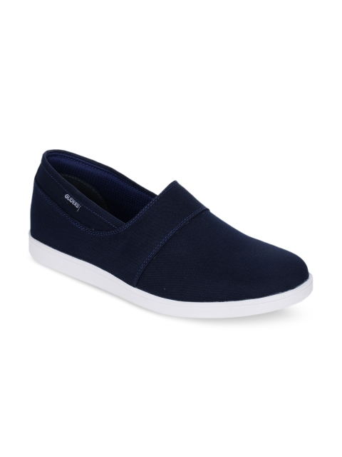 

Gliders Men Blue Slip-On Sneakers