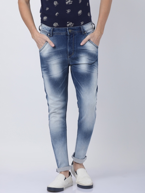 

STATLEY Men Blue Regular Fit High-Rise Clean Look Stretchable Jeans
