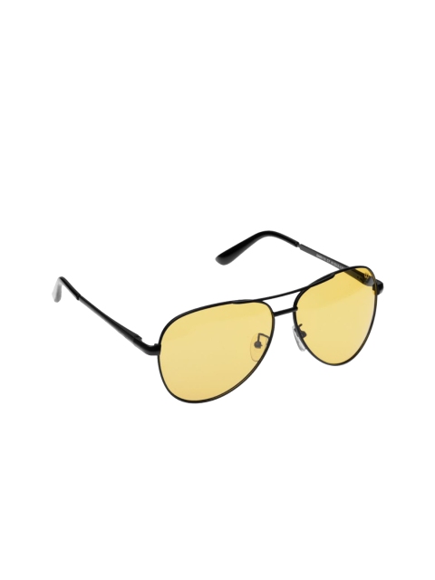 

GIO COLLECTION Unisex Yellow Aviator Sunglasses GM6110C07
