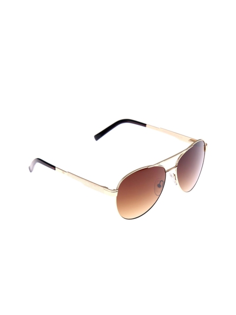 

GIO COLLECTION Unisex Aviator Sunglasses GM6071C10, Brown