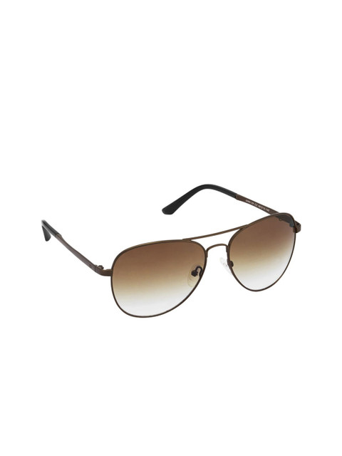 

GIO COLLECTION Unisex Aviator Sunglasses GM6129C02, Brown