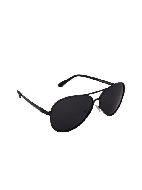 

GIO COLLECTION Unisex Black Aviator Sunglasses GM6125C01