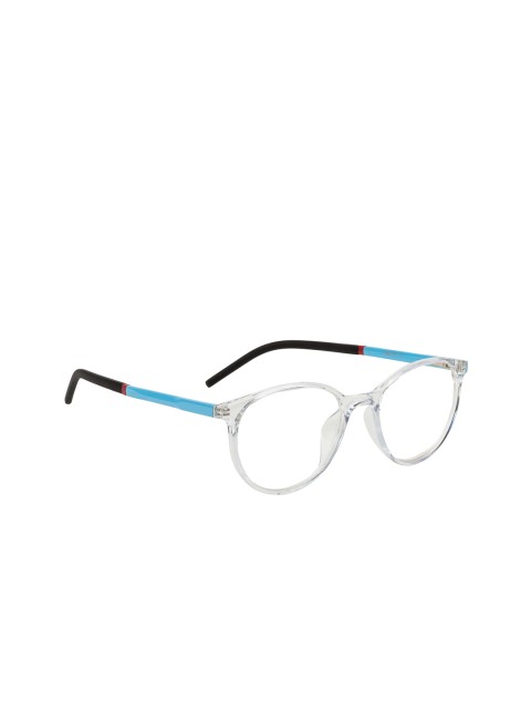 

TAG EYE Unisex Transparent Solid Full Rim Oval Frames 1910TAG184