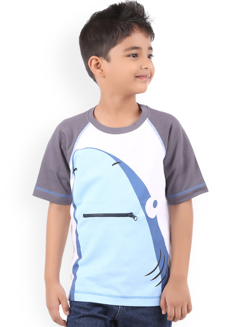 

BodyGlove Boys Blue Printed Round Neck T-shirt