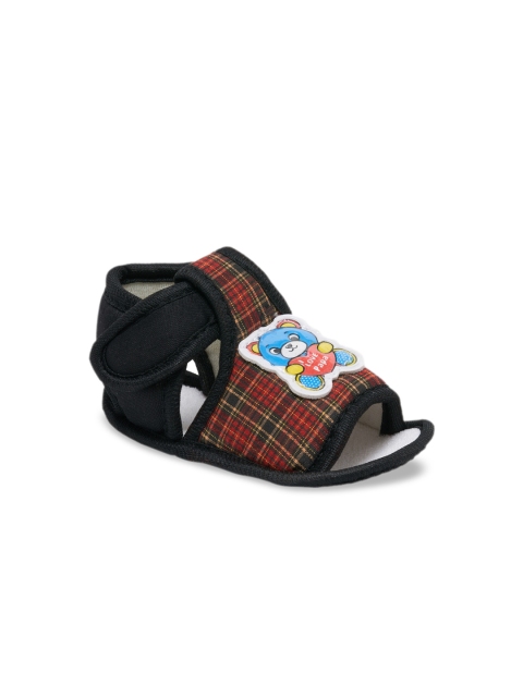 

CHiU Kids Black Printed Booties