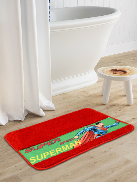 

Saral Home Kids Red Anti-Skid Bath Rug