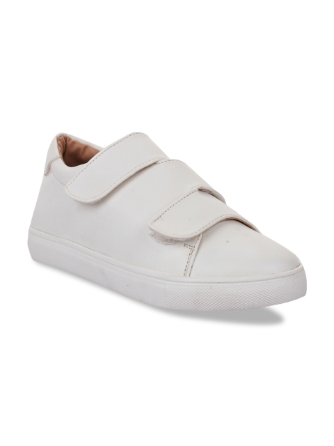 

Bruno Manetti Women White Sneakers