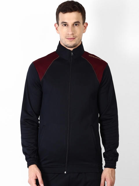 

OFF LIMITS Men Black Colourblocked Lightweight Sporty Jacket
