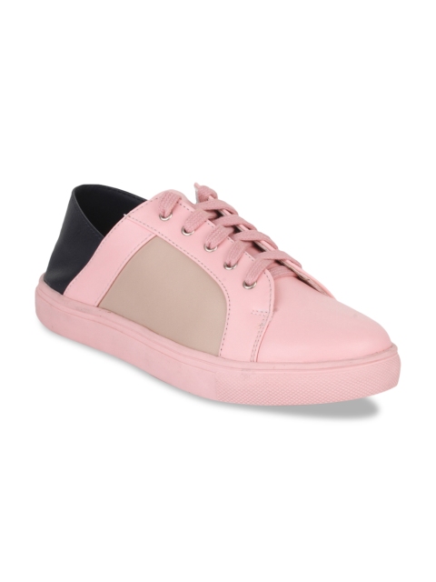 

Bruno Manetti Women Pink Sneakers