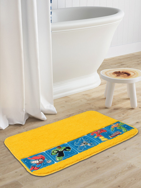 

Saral Home Kids Yellow Anti-Skid Bath Rug