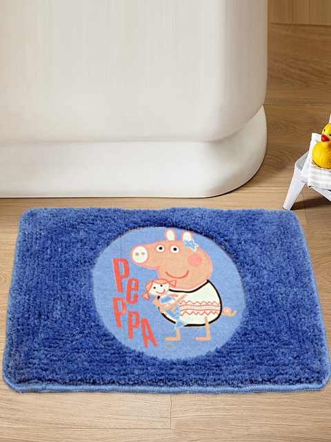 

Saral Home Kids Blue Anti-Skid Bath Rug