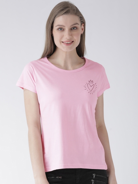 

GRIFFEL Women Pink Printed Top