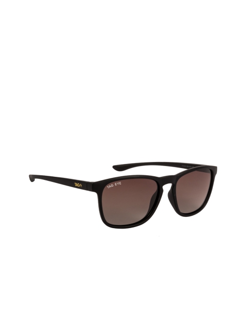 

TAG EYE Unisex Wayfarer Sunglasses T1310TAG242, Black