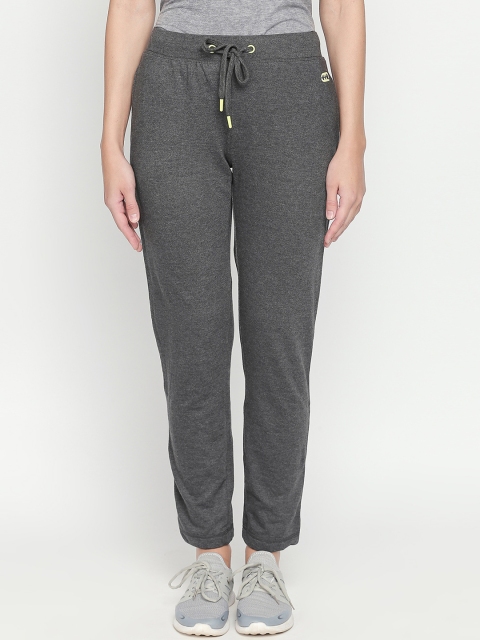 

Ajile by Pantaloons Women Grey Solid Slim-Fit Trackpant