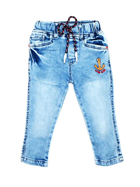 

MeeMee Boys Blue Regular Fit Mid-Rise Clean Look Jeans